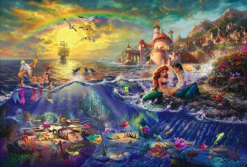 The Little Mermaid TK Disney Ölgemälde